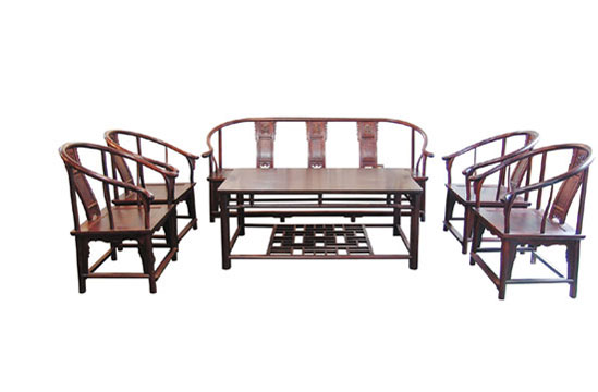 三福小葉檀明式圈椅沙發(fā) 三福小葉檀明式圈椅沙發(fā)