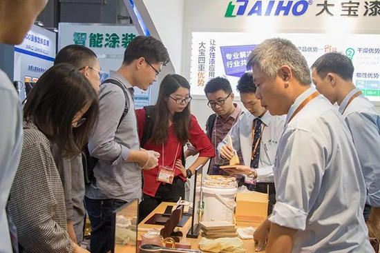 大寶漆亮相國際家具材料展，有款產品很驚艷