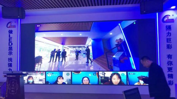 強力巨彩協(xié)同澳源光電打造LED顯示旗艦店開業(yè)