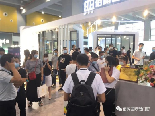 佰威國(guó)際門窗驚艷亮相廣州建博會(huì)，獲得無(wú)數(shù)點(diǎn)贊
