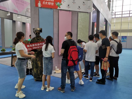 自己去感受吧，涂蘭朵藝術涂料與您相約廣州建博會